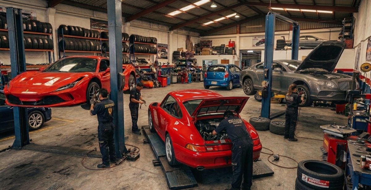 Reparo carros de Alta Gama